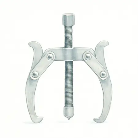 Water color illustrative image of a generic PITTSBURGH 8 in. Three-Jaw Gear Puller
