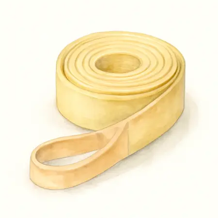 Water color illustrative image of a generic 9000 lb. Capacity 3 in. x 30 ft. Recovery Strap