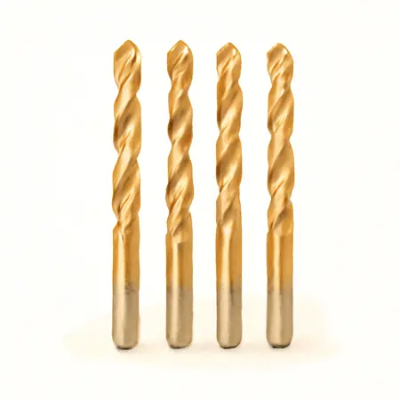 Water color illustrative image of a generic 9/64 in. Titanium Drill Bit Set, 4 Piece