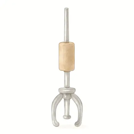 Water color illustrative image of a generic 9 Way 5 lb. Slide Hammer and Puller Set