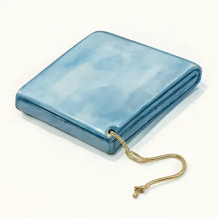 Water color illustrative image of a generic HFT 9 ft. x 9 ft. Weather-Resistant Drawstring Tarp