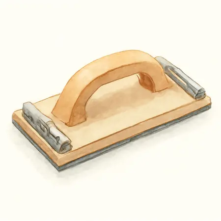 Water color illustrative image of a generic 9 in. Drywall Hand Sander