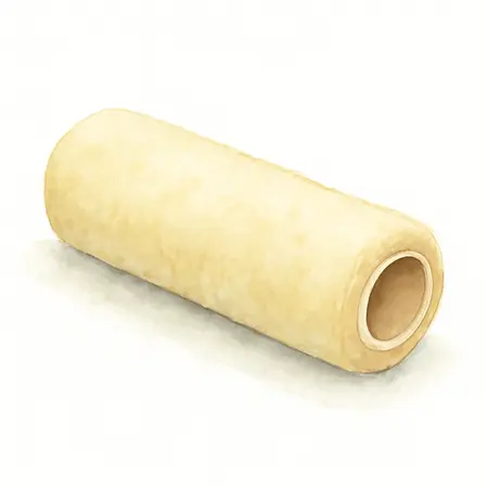 Water color illustrative image of a generic 9 in. Paint Roller Cover with 1/2 in. Nap - BETTER Quality