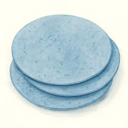 Water color illustrative image of a generic 9 in. 60/80/120 Grit Cloth-backed PSA Sanding Discs with Zirconia Alumina Grain, 3 Piece