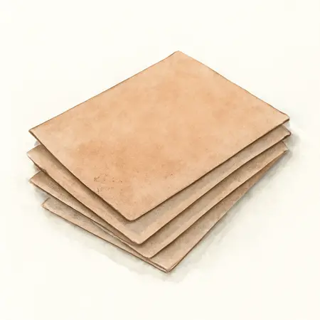 Water color illustrative image of a generic 9 in.  x 11 in.  1000 Grit Wet/Dry Sanding Sheets with Aluminum oxide Grain, 5-Pack