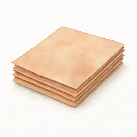 Water color illustrative image of a generic 9 in. x 11 in. 1500 Grit Wet/Dry Sanding Sheets with Aluminum oxide Grain, 5-Pack