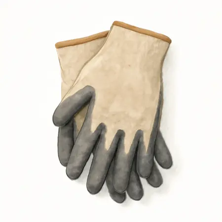 Water color illustrative image of a generic A5 Cut Resistant Work Gloves, Large