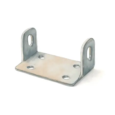 Water color illustrative image of a generic ATV/Utility Winch Mounting Plate