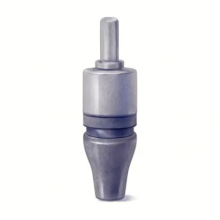 Water color illustrative image of a generic Air Hammer Quick Release Chisel Holder