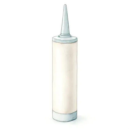Water color illustrative image of a generic Alex® Painter's Acrylic Latex Caulk
