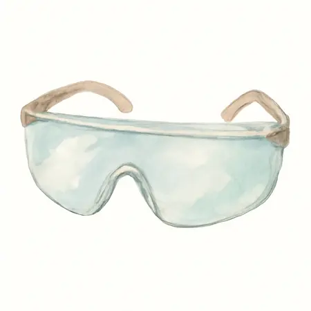 Water color illustrative image of a generic Premium Safety Glasses