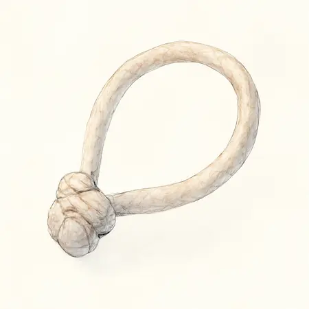 Water color illustrative image of a generic Soft Shackle