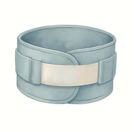 Water color illustrative image of a generic Back Support Belt with Reflector, X-large