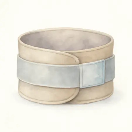 Water color illustrative image of a generic Back Support Belt with Reflector, XX-large