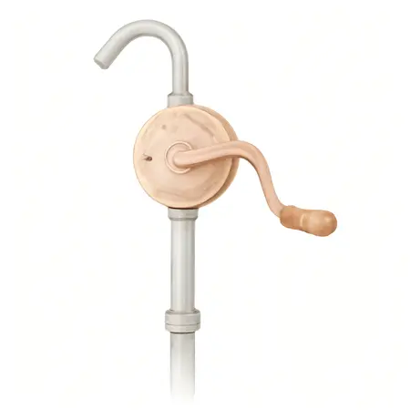 Water color illustrative image of a generic Barrel Pump