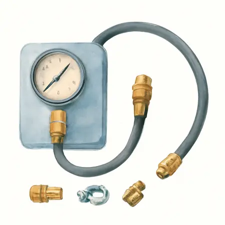 Water color illustrative image of a generic Basic Fuel Injection Service Kit