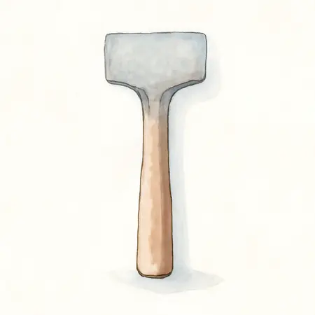 Water color illustrative image of a generic Big Head Concrete Floor Chisel