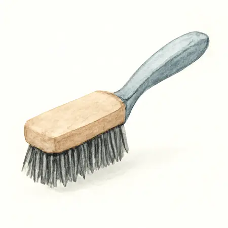 Water color illustrative image of a generic Block Wire Brush