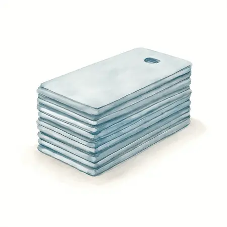 Water color illustrative image of a generic PITTSBURGH Body Shim Assortment, 144 Piece