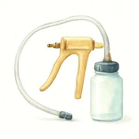 Water color illustrative image of a generic PITTSBURGH Brake Bleeder and Vacuum Pump Kit