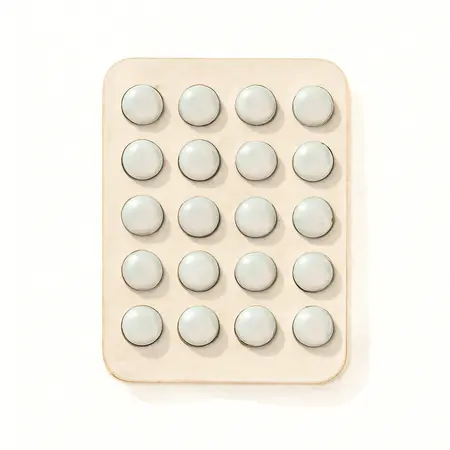 Water color illustrative image of a generic Button Cell Battery Assortment, 24 Piece