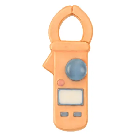 Water color illustrative image of a generic CM400A 400A AC Clamp Meter
