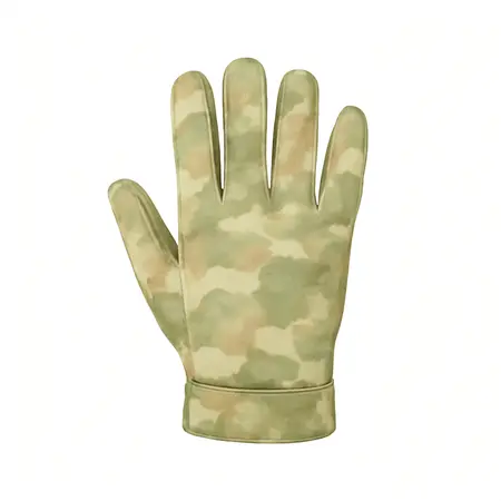 Water color illustrative image of a generic Camo Performance Gloves, Large