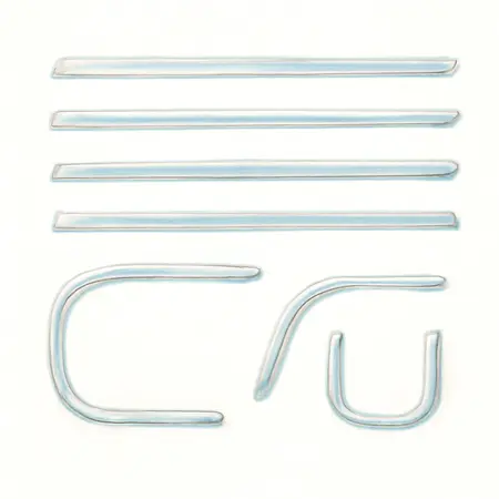 Water color illustrative image of a generic Chrome Trim Kit for Series 3 42 in. Top Chest