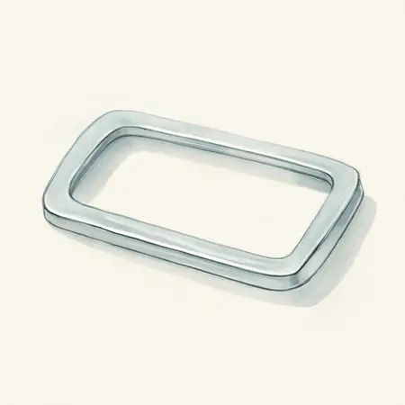 Water color illustrative image of a generic Chrome Trim Kit for Series 3 End Locker