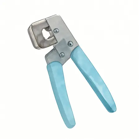 Water color illustrative image of a generic Coaxial Cable Compression Tool