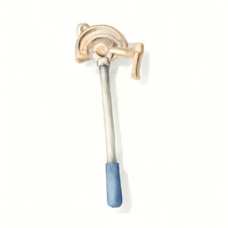 Water color illustrative image of a generic 44 in. Telescoping Handle Compact Bender