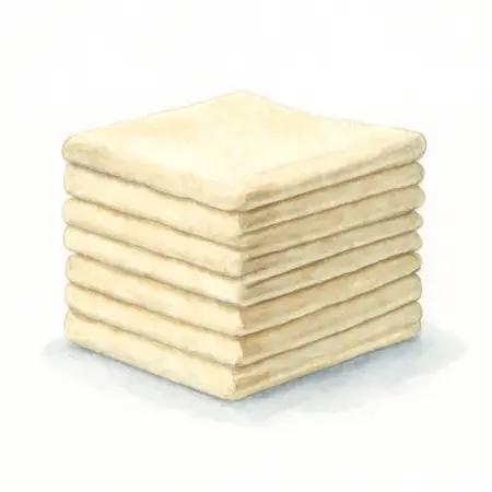 Water color illustrative image of a generic Cotton Terry Cleaning Towel 14 in. x 16 in., 12-Pack