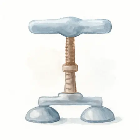 Water color illustrative image of a generic Crossbar Dent Repair Kit