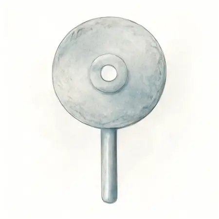 Water color illustrative image of a generic WARRIOR Diamond Rotary Cutting Discs 5 Pk.