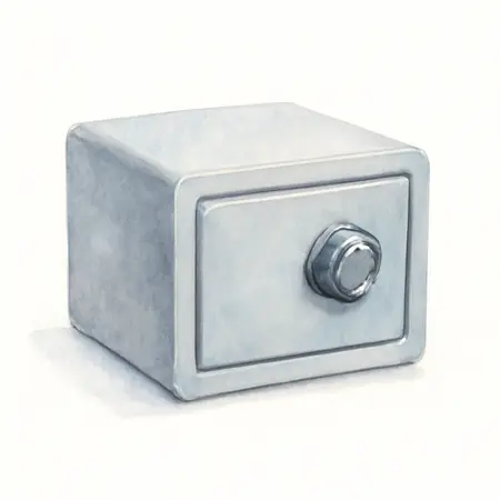Water color illustrative image of a generic Digital Drawer Safe