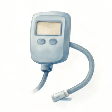 Water color illustrative image of a generic Digital Tire Inflator