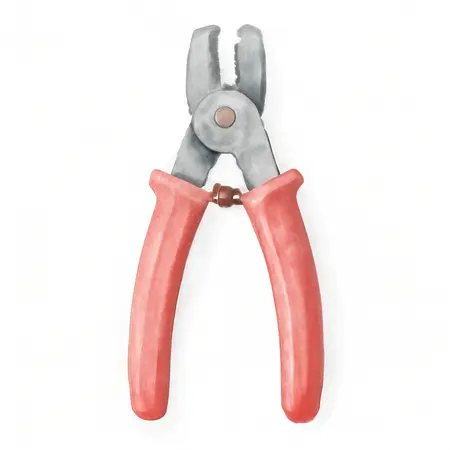 Water color illustrative image of a generic Dual NM Wire Stripper and Cutter