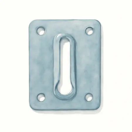 Water color illustrative image of a generic E-Track Mounting Plate