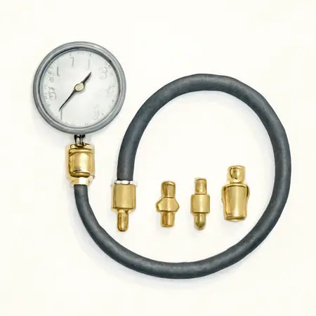 Water color illustrative image of a generic Engine Oil Pressure Test Kit