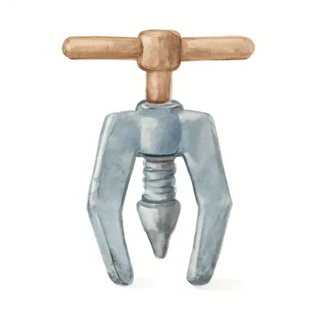 Water color illustrative image of a generic Exhaust Pipe Expander, Medium