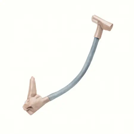 Water color illustrative image of a generic Extended Dual Foot Air Chuck Inflator