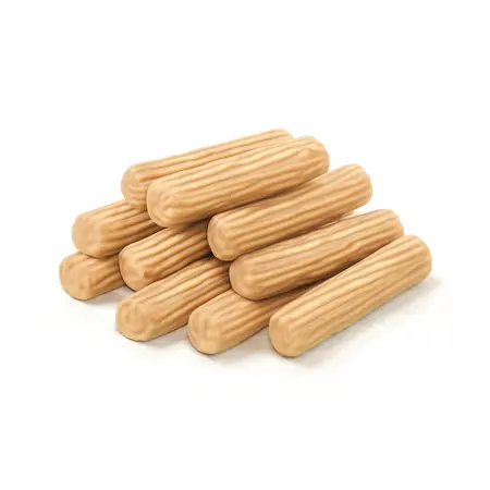 Water color illustrative image of a generic Fluted Dowel Pins Assorted Set, 36 Piece