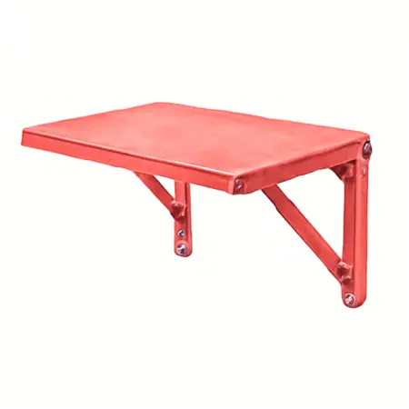Water color illustrative image of a generic U.S. GENERAL Folding Side Tray for 4 Drawer Tech Cart, Red