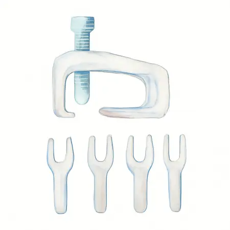 Water color illustrative image of a generic Front End Service Tool Set, 5 Piece