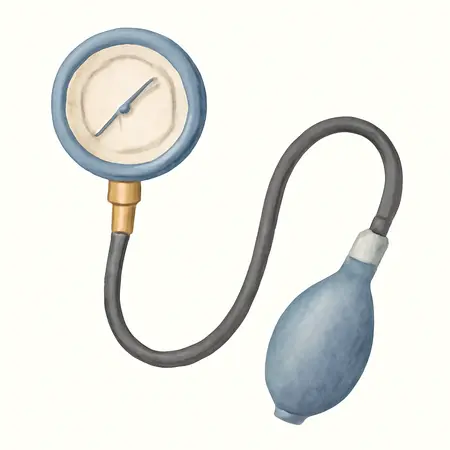 Water color illustrative image of a generic Fuel Pump and Vacuum Tester