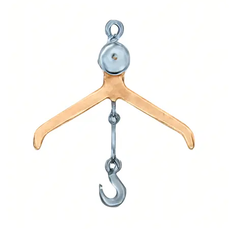 Water color illustrative image of a generic Gambrel and Pulley Hoist