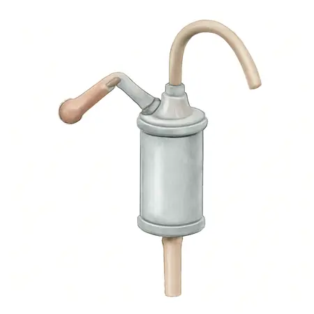 Water color illustrative image of a generic Gear Oil and Fluid Pump