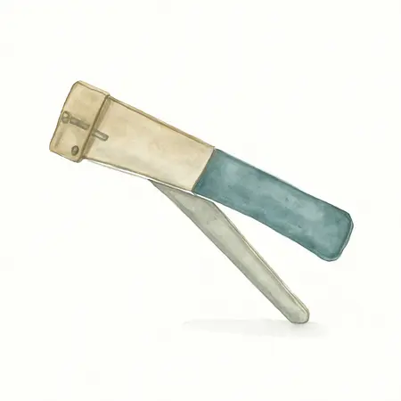 Water color illustrative image of a generic Hammer Tacker