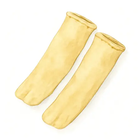 Water color illustrative image of a generic Heat and Cut Resistant Kevlar Sleeves