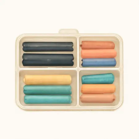 Water color illustrative image of a generic Heat Shrink Tubing Assortment with Case, 88 Piece